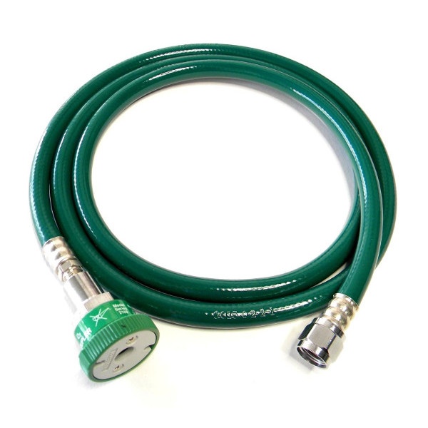 Medical O2 Hose Ohmeda Female Quick Connect 1240 DISS Female 5 Ft Medical O2 Hose Ohmeda Female Quick Connect 1240 DISS Female 5 Ft