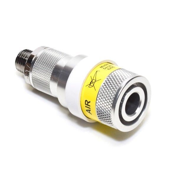 Precision 6253 Air Schrader Female M NPT Precision 6253 Air Schrader Female Coupler by 1/4" Male NPT
