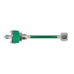 Medical Oxygen Hose Ohmeda Male Quick Connect by DISS Hex Nut 15 Ft