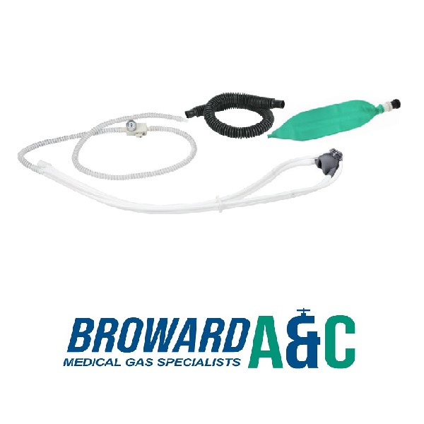Belmed 5600-0001 Scavenger Inhaler Kit with Small (Pediatric) Muti-Use Nasal Mask
