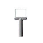 Bovie ES16R 10mm x 8mm Non Sterile Reusable Square Electrode