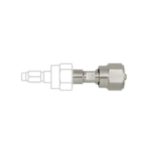 PRECISION MEDICAL 6255 MEDICAL AIR SCHRADER FEMALE DISS MALE COUPLER