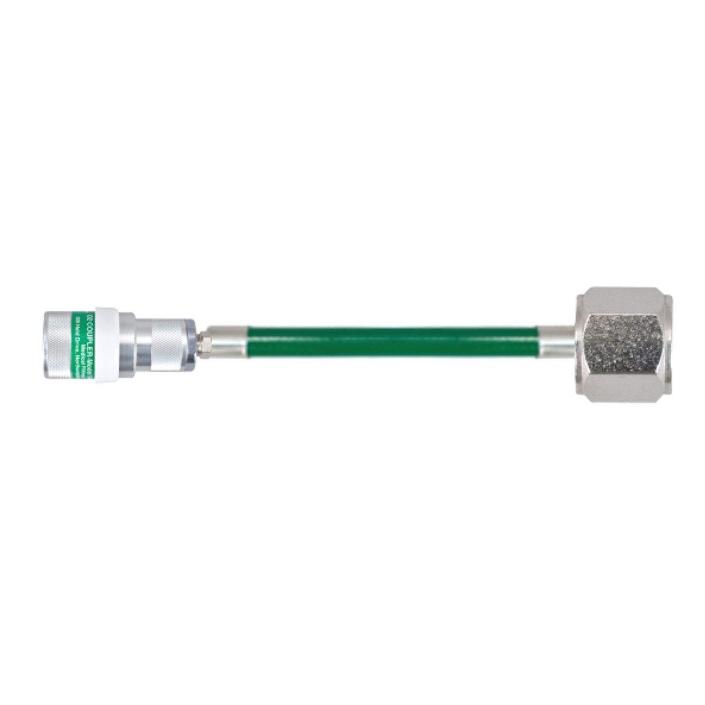 MEDICAL O2 HOSE SCHRADER FEMALE X DISS 10 FT
