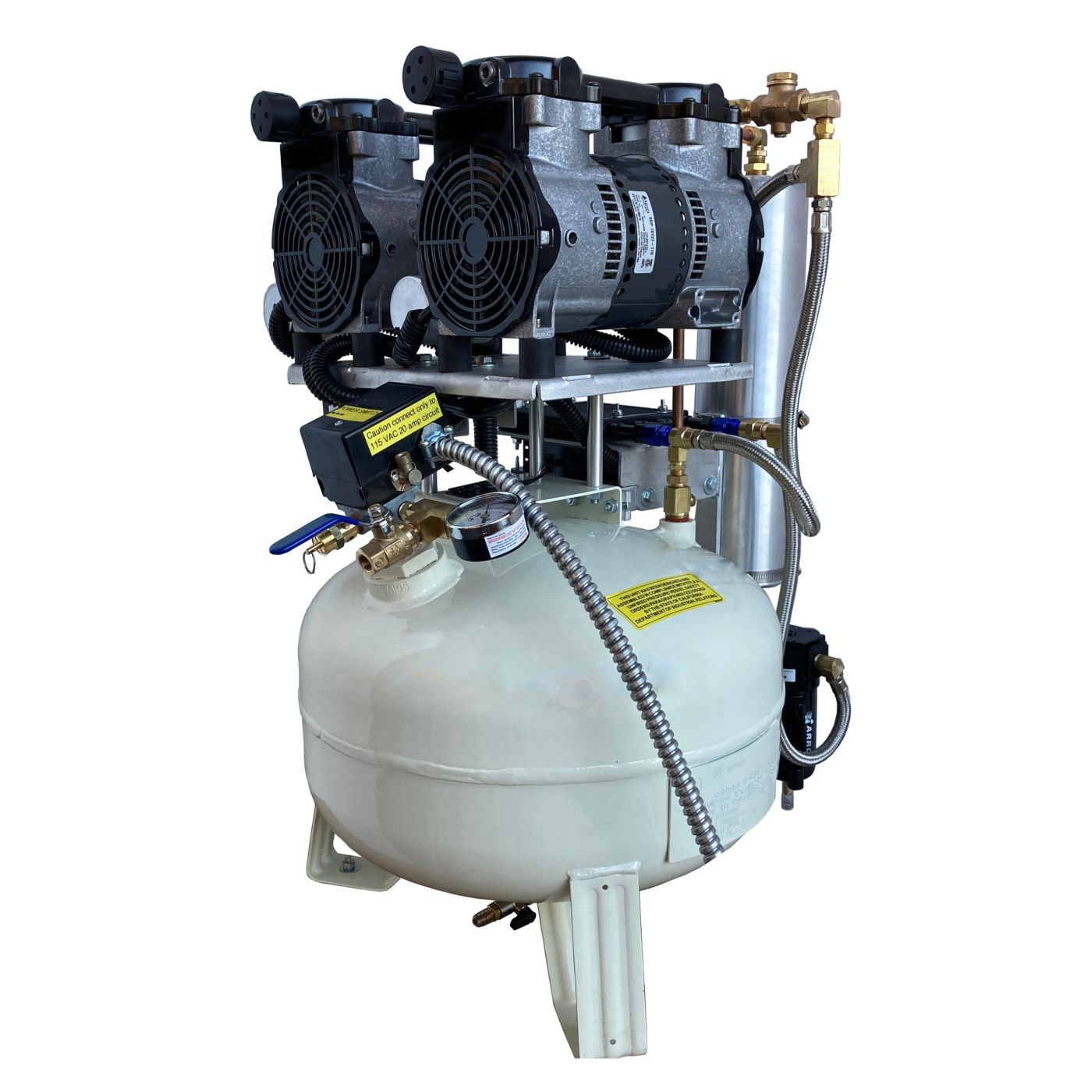 Sierra Dental EGL-T-6 Quiet Dental Oil-Less Air Compressor -3